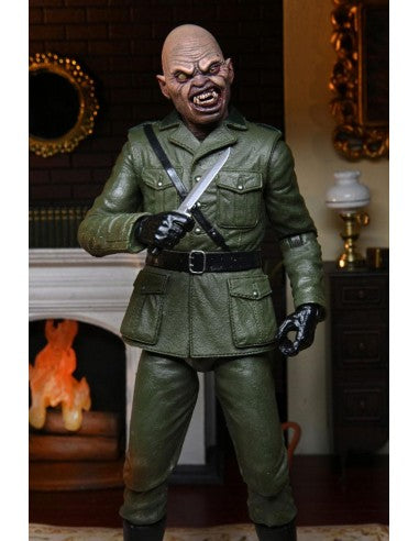 NECA Ultimate Hombre Lobo americano Londres Warmonger Militar