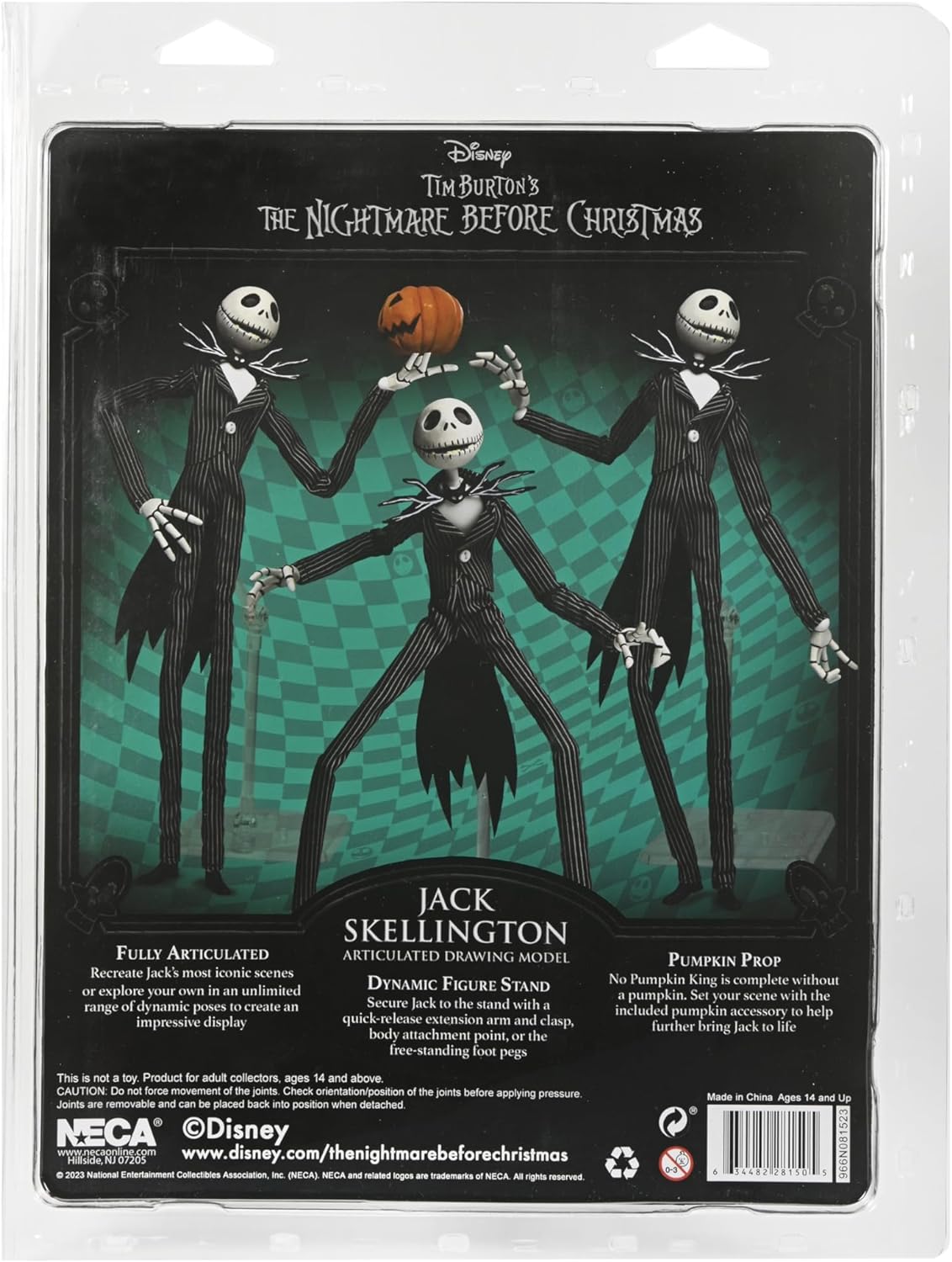 Neca Nightmare Before Christmas – Jack Skellington con Calabaza