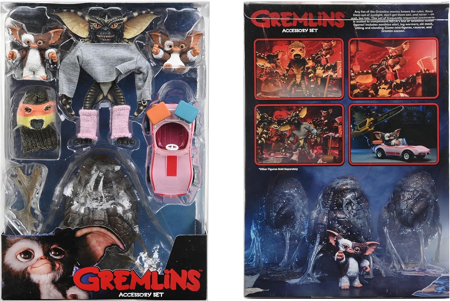 NECA Set Accesorios Gremlins 1984