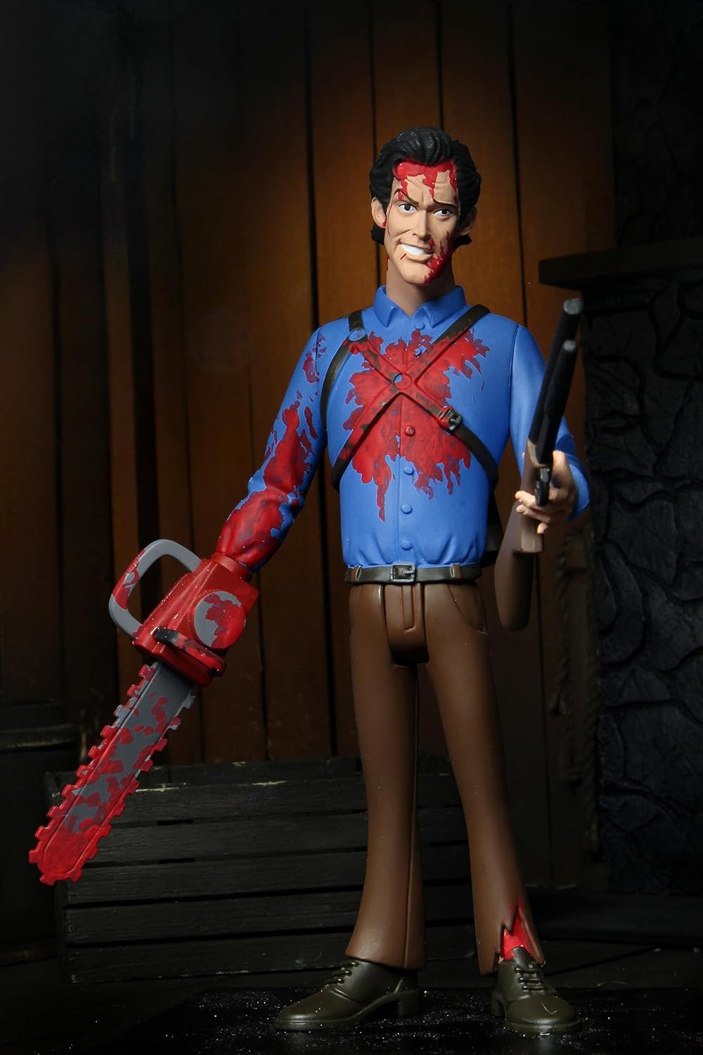 NECA Toony Terrors Ash Evil Dead
