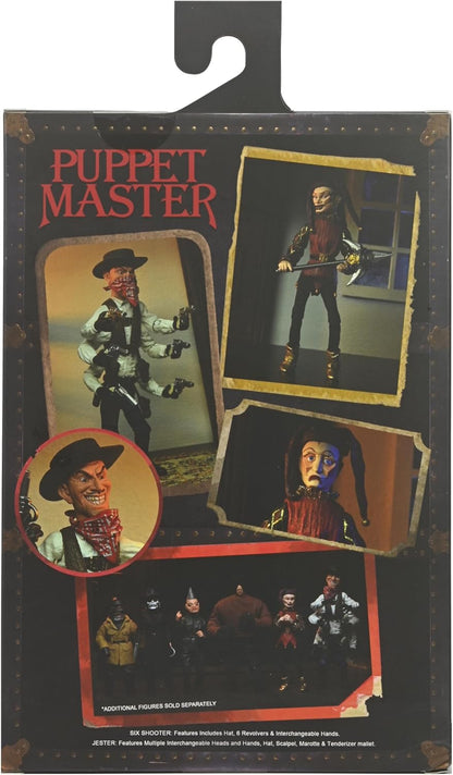 NECA Ultimate Puppet Master - Six shooter y Jester 2 pack