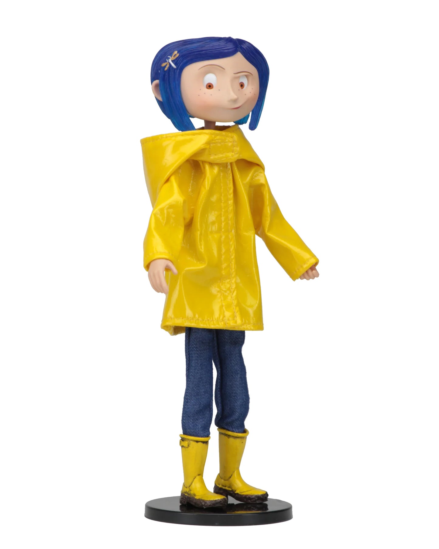 NECA Coraline con impermeable