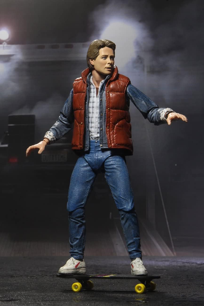 NECA Ultimate Volver al Futuro - Marty Mcfly guitarra amarilla