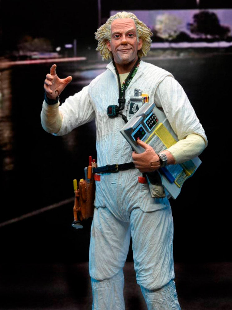 NECA Ultimate Volver al Futuro - Doc traje blanco