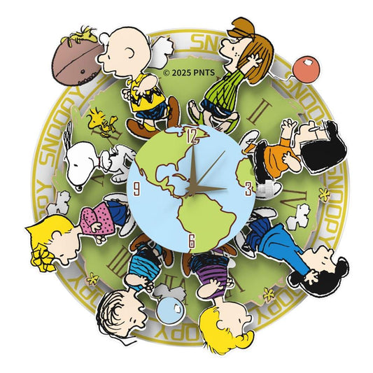 Puremind Snoopy Around the World Wooden Magnet
