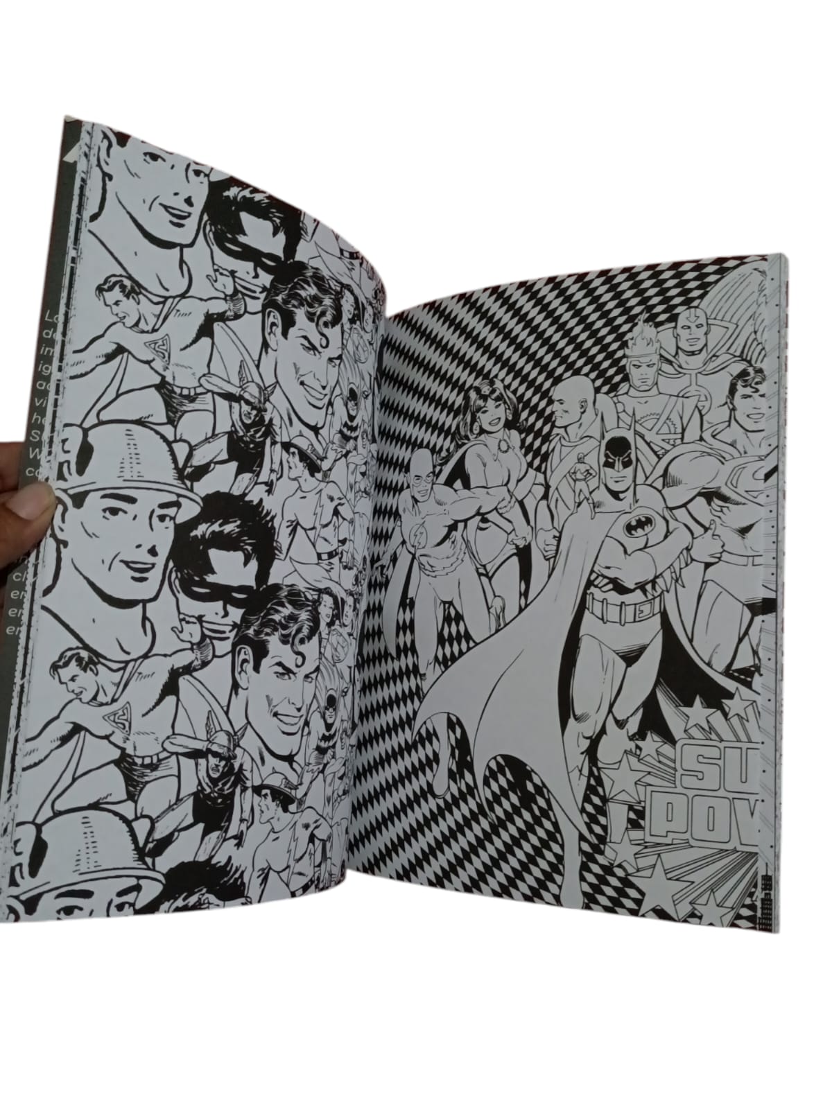 Geek Industry MANDALAS LIBRO DE COLOREAR-DCVINTAGE SUPER HEROES