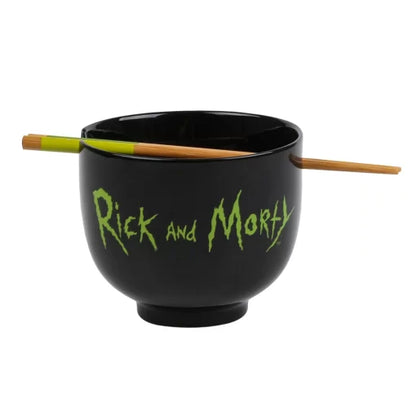 Geek Industry Bowl Ramen Rick and Morty Con Palillos Chinos 539 ML