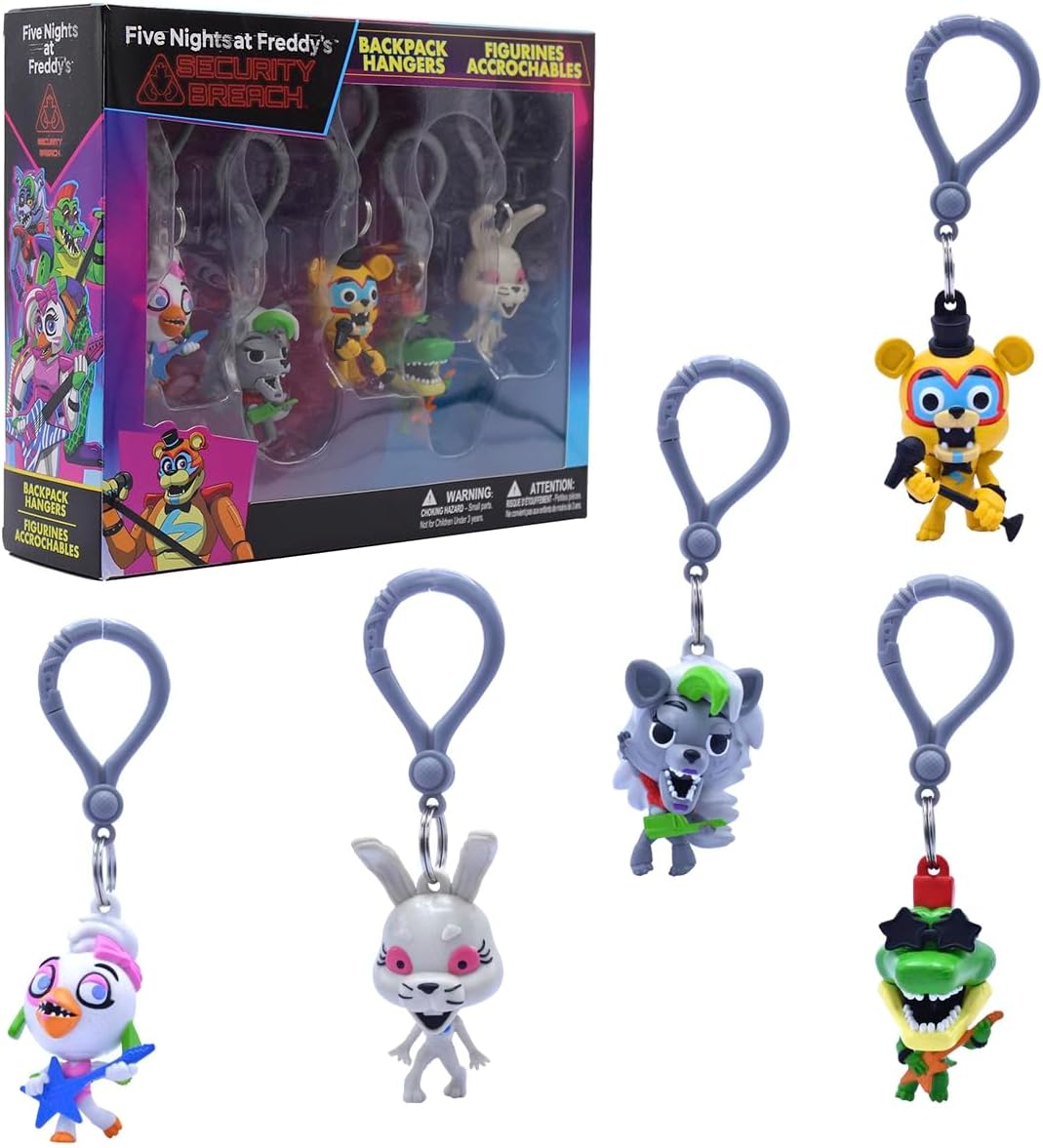 Just Toys Hanger - Llavero Five Nights at Freddy´s Collector Box 5 piezas