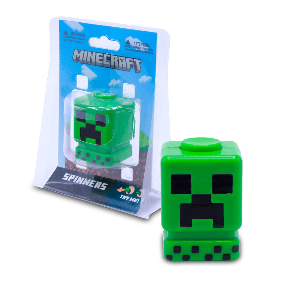 Just Toys Spinner de Minecraft - Creeper