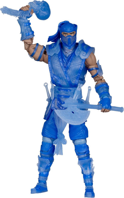 McFarlane Mortal Kombat 11 Sub-Zero GITD Glow Label 7 Pulgadas