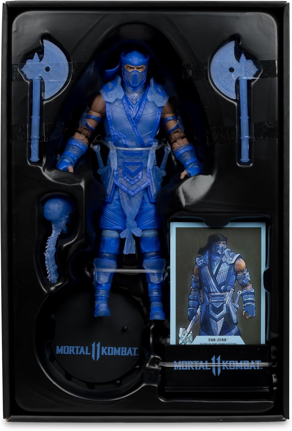 McFarlane Mortal Kombat 11 Sub-Zero GITD Glow Label 7 Pulgadas