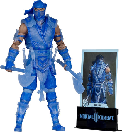 McFarlane Mortal Kombat 11 Sub-Zero GITD Glow Label 7 Pulgadas