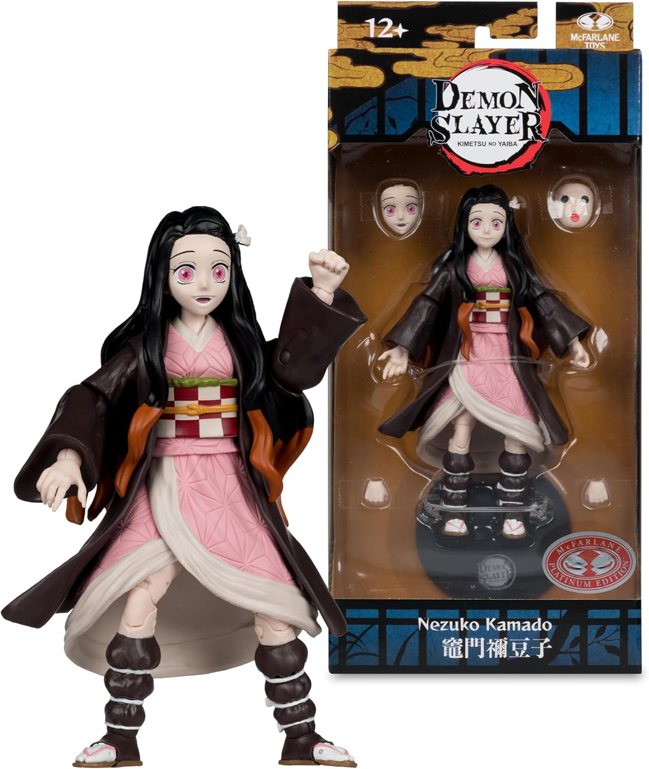 McFarlane Demon Slayer Nezuko Kamado Aldea del Herrero 7 Pulgadas