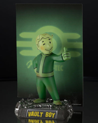 Mcfarlane Movie Maniacs Posed: Fallout - Vault Boy Gitd Gold Label