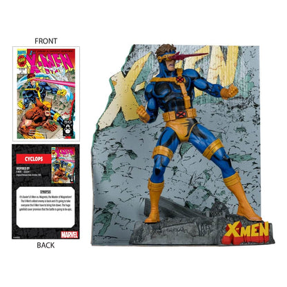 Mcfarlane Marvel Collection: X Men Num 1 - Cyclops Escala 1/10