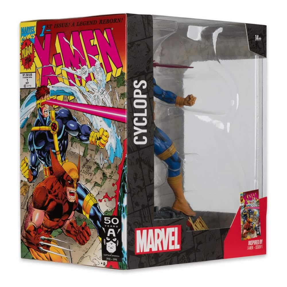 Mcfarlane Marvel Collection: X Men Num 1 - Cyclops Escala 1/10