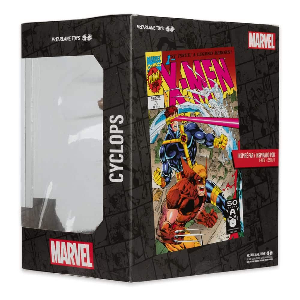 Mcfarlane Marvel Collection: X Men Num 1 - Cyclops Escala 1/10