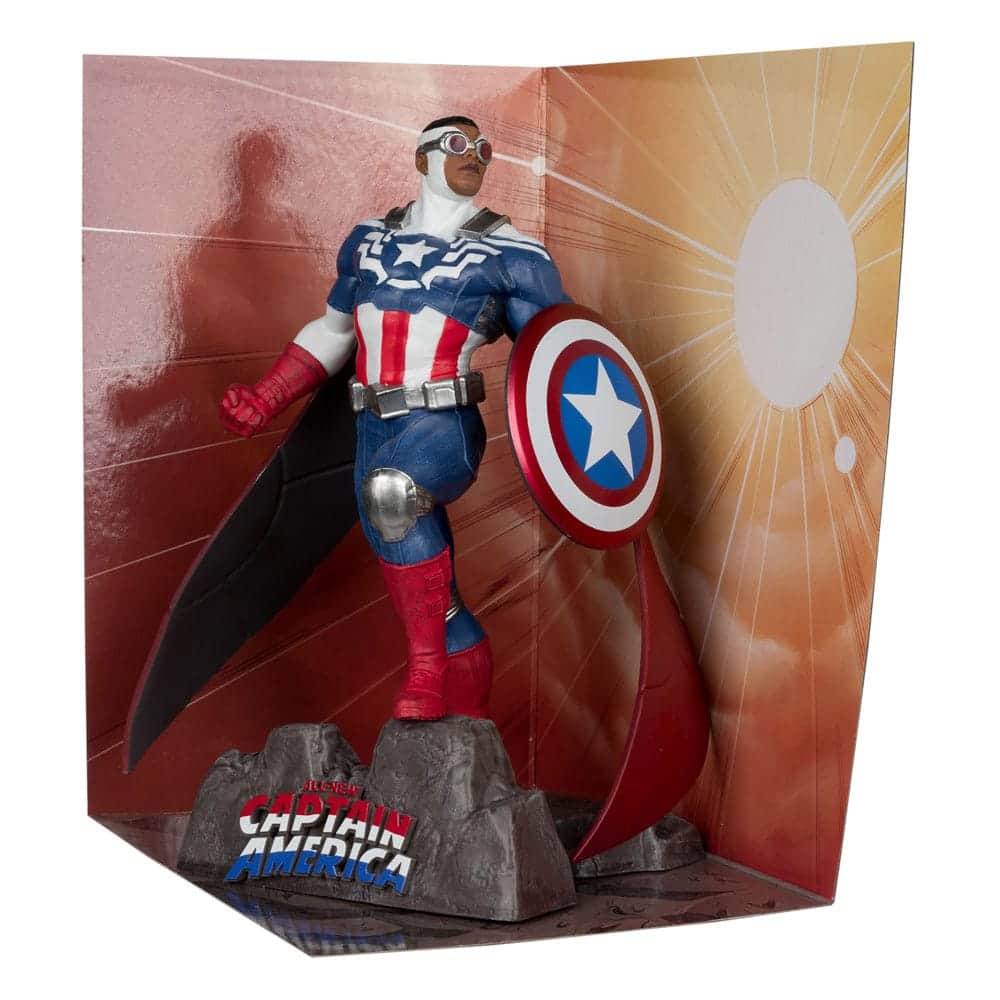 Mcfarlane Marvel Collection: All-New Captain America Num 1 - Capitan America Escala 1/10