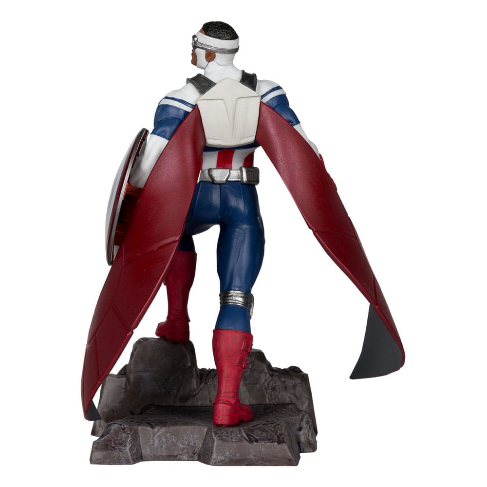 Mcfarlane Marvel Collection: All-New Captain America Num 1 - Capitan America Escala 1/10