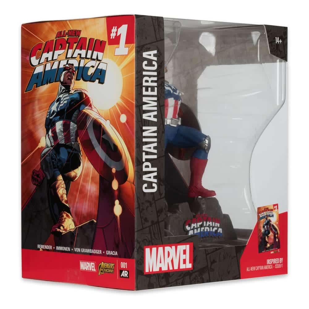 Mcfarlane Marvel Collection: All-New Captain America Num 1 - Capitan America Escala 1/10