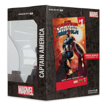 Mcfarlane Marvel Collection: All-New Captain America Num 1 - Capitan America Escala 1/10