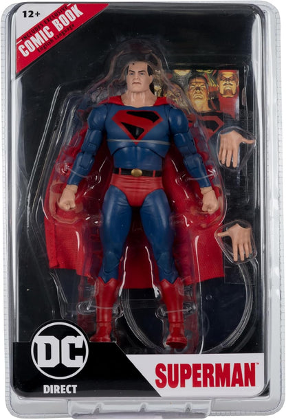 Mcfarlane Dc Direct Page Pauchers: Dc Comics - Superman Kingdom Come Con Comic