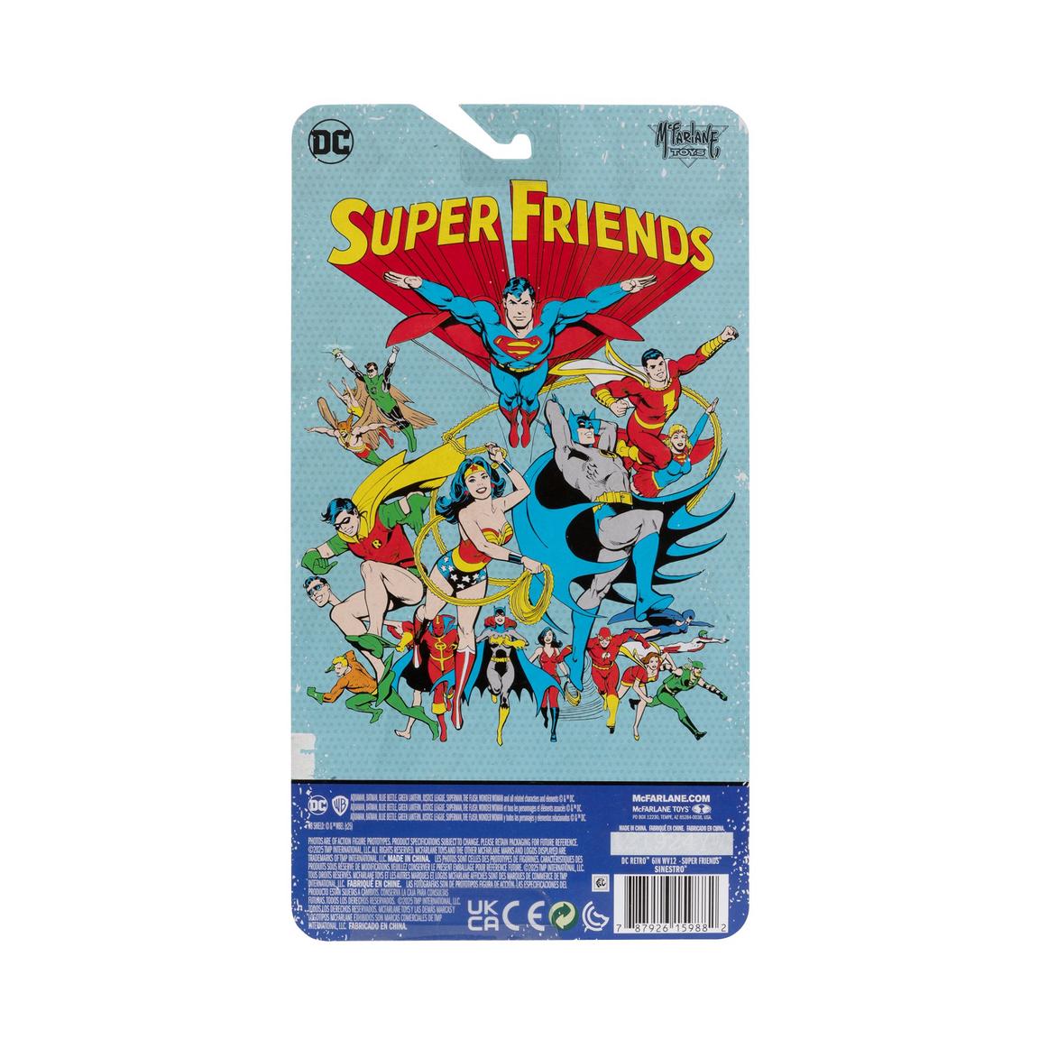 Mcfarlane Dc Retro: Super Amigos - Sinestro