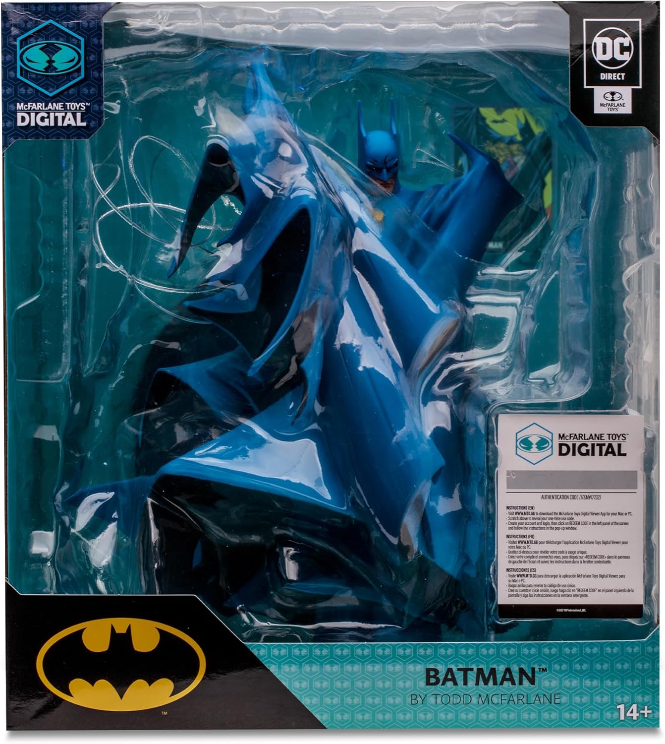 Mcfarlane DC Comic Batman 423 - Batman por Todd McFarlane 12"