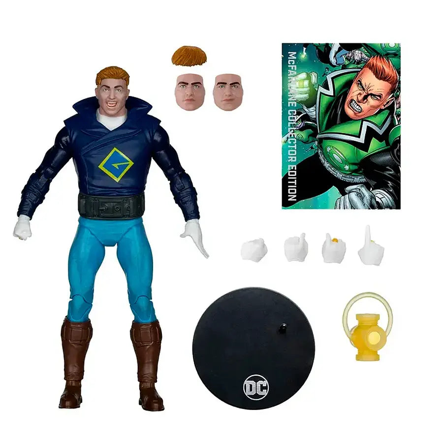 Mcfarlane Collector Edition: Dc Comics - Green Lantern Guy Gardner Edición Especial Platinum