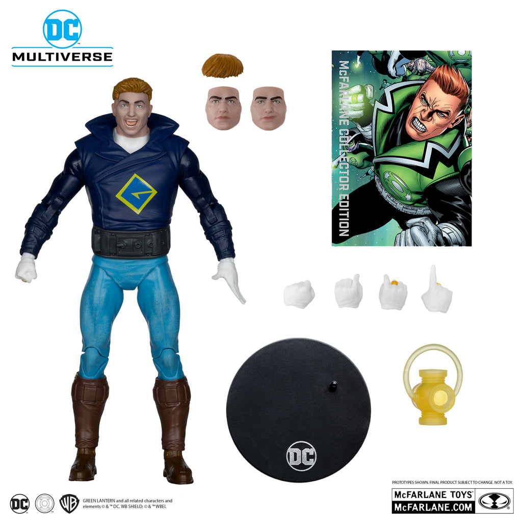 Mcfarlane Collector Edition: Dc Comics - Green Lantern Guy Gardner Edición Especial Platinum