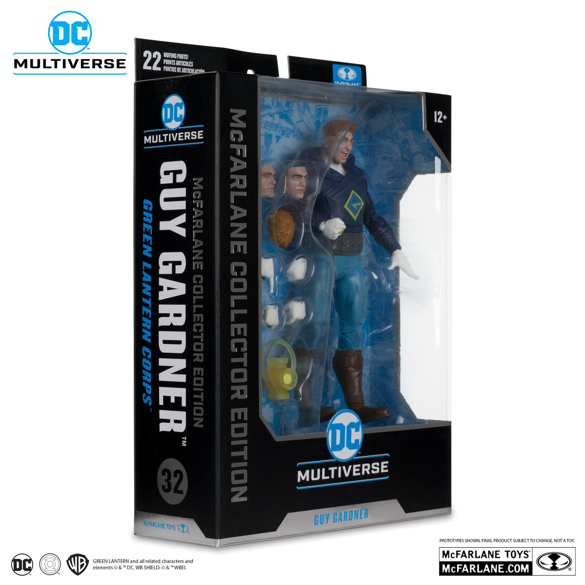 Mcfarlane Collector Edition: Dc Comics - Green Lantern Guy Gardner Edición Especial Platinum