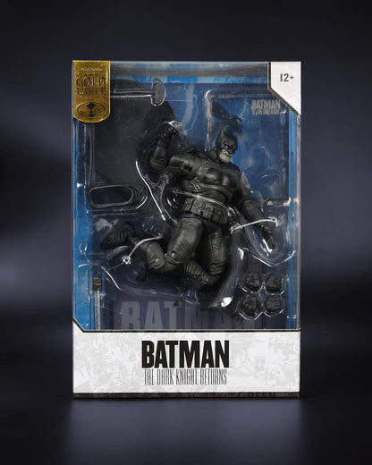 Mcfarlane Dc Multiverse Cover Recreations: Batman The Dark Knight Returns - Batman Gold Label