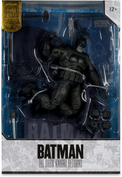 Mcfarlane Dc Multiverse Cover Recreations: Batman The Dark Knight Returns - Batman Gold Label