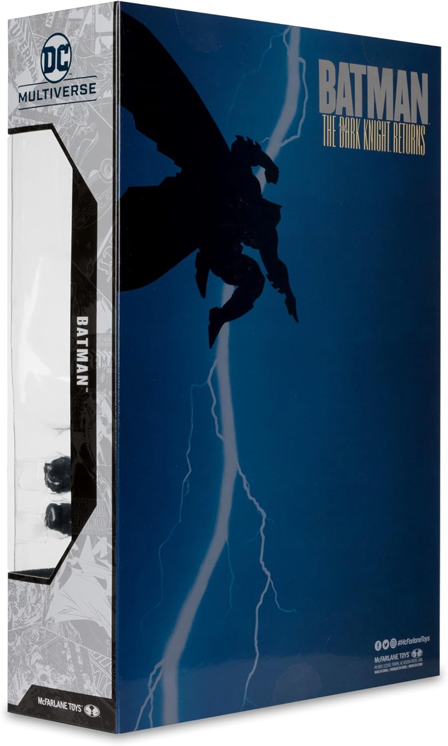 Mcfarlane Dc Multiverse Cover Recreations: Batman The Dark Knight Returns - Batman Gold Label