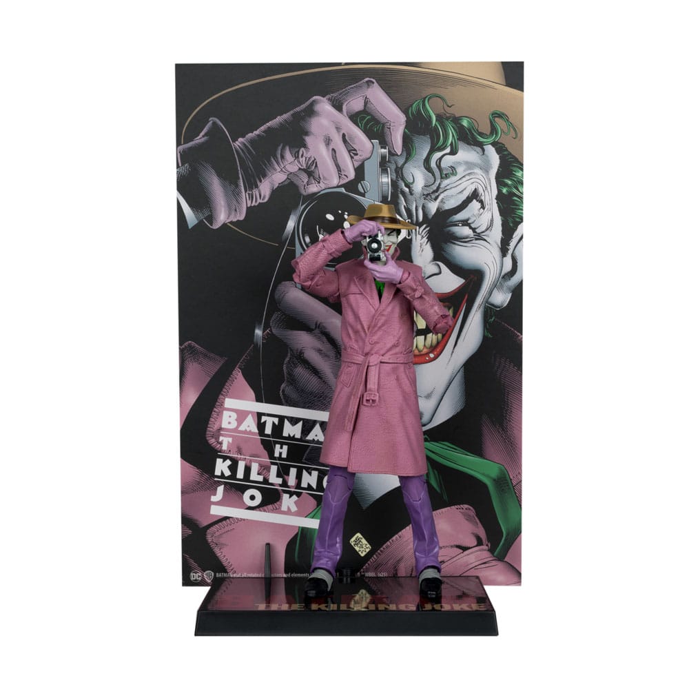 Mcfarlane Dc Multiverse Cover Recreations: Batman The Killing Joke - Joker Gold Label