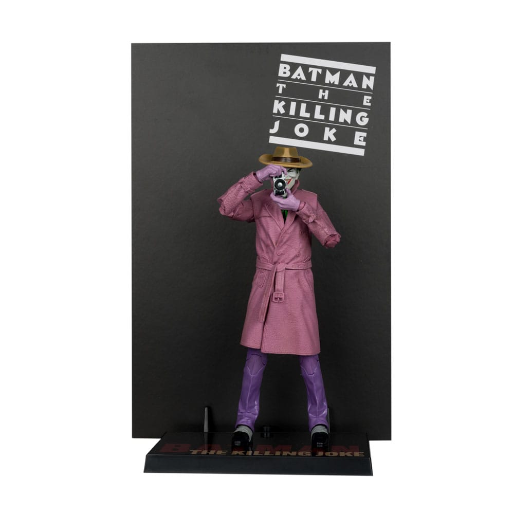 Mcfarlane Dc Multiverse Cover Recreations: Batman The Killing Joke - Joker Gold Label