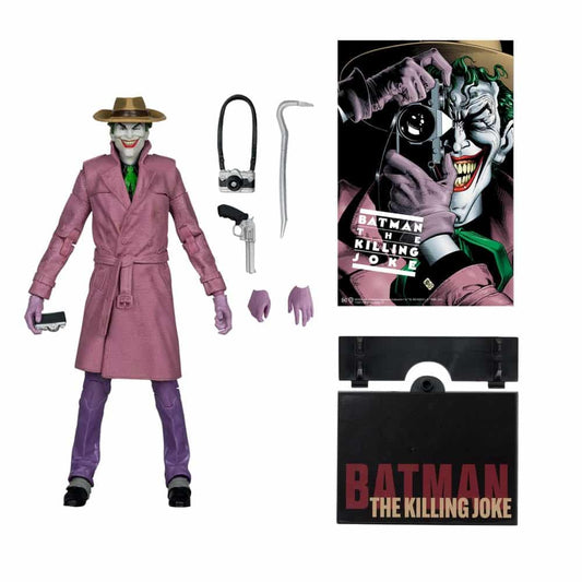 Mcfarlane Dc Multiverse Cover Recreations: Batman The Killing Joke - Joker Gold Label