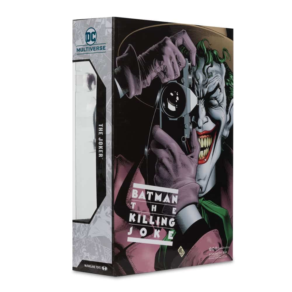 Mcfarlane Dc Multiverse Cover Recreations: Batman The Killing Joke - Joker Gold Label