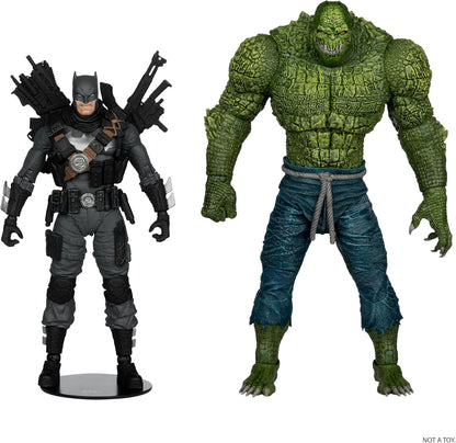Mcfarlane Collector Edition: Dc Dark Multiverse - Batman The Grim Knight Vs Killer Croc 2 Pack