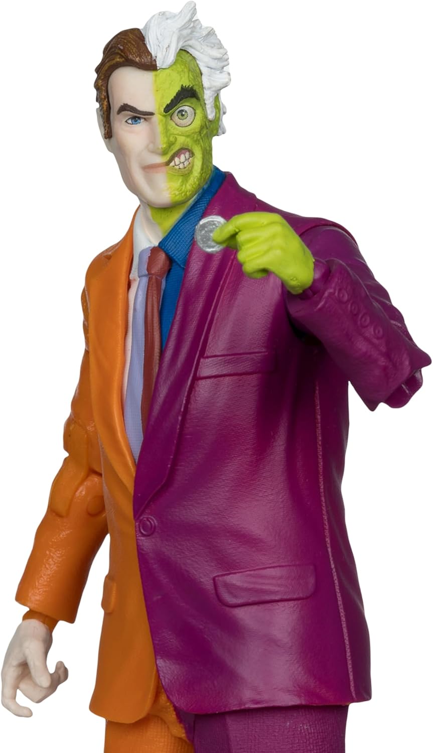 Mcfarlane Estatua Digital Collectible: Dc Comics - Twoface Silver Age