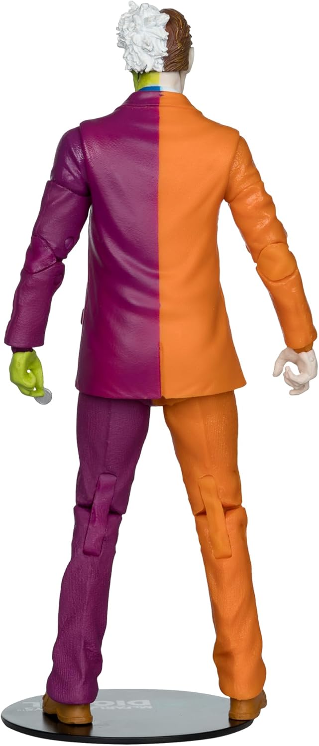 Mcfarlane Estatua Digital Collectible: Dc Comics - Twoface Silver Age