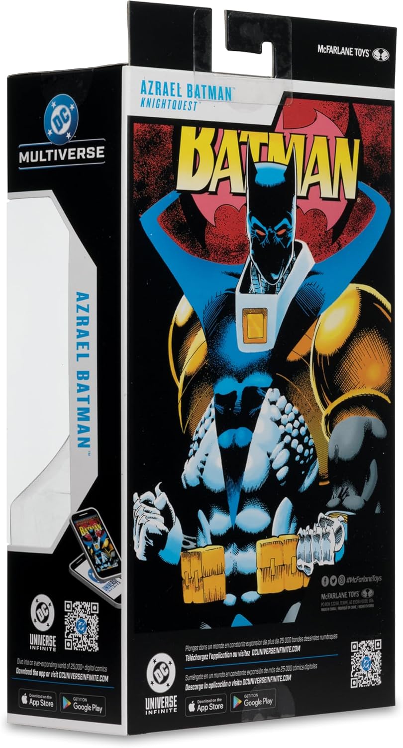 McFarlane DC Multiverse Knightquest Azrael Batman 7 Pulgadas