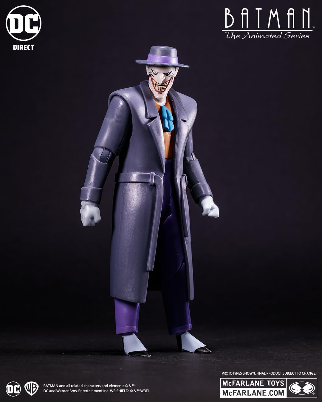 McFarlane DC Batman The Animation Series - Joker Con Abrigo