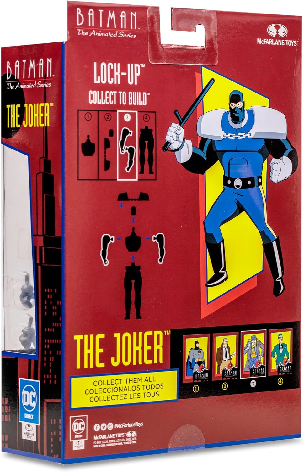 McFarlane DC Batman The Animation Series - Joker Con Abrigo