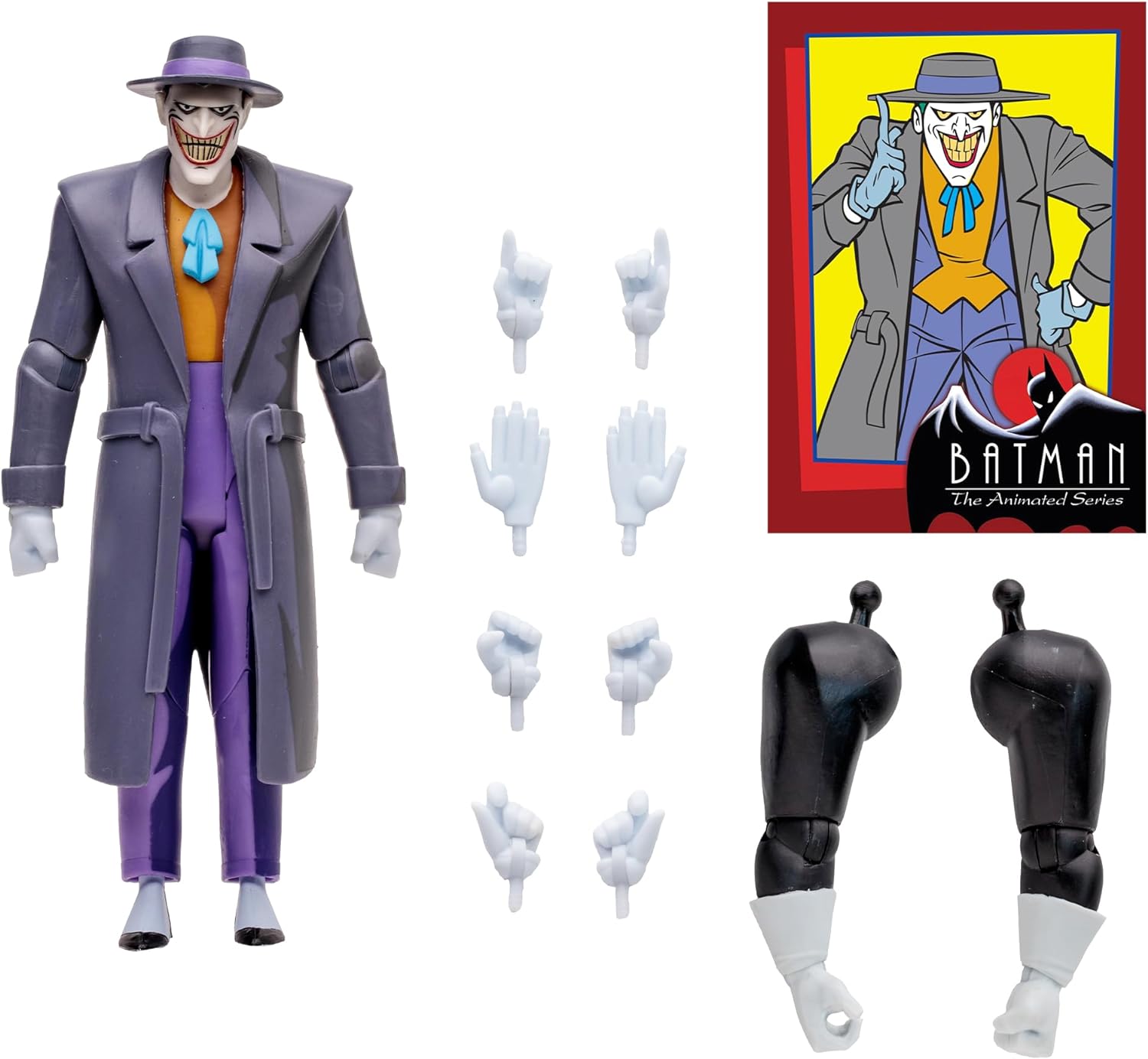 McFarlane DC Batman The Animation Series - Joker Con Abrigo