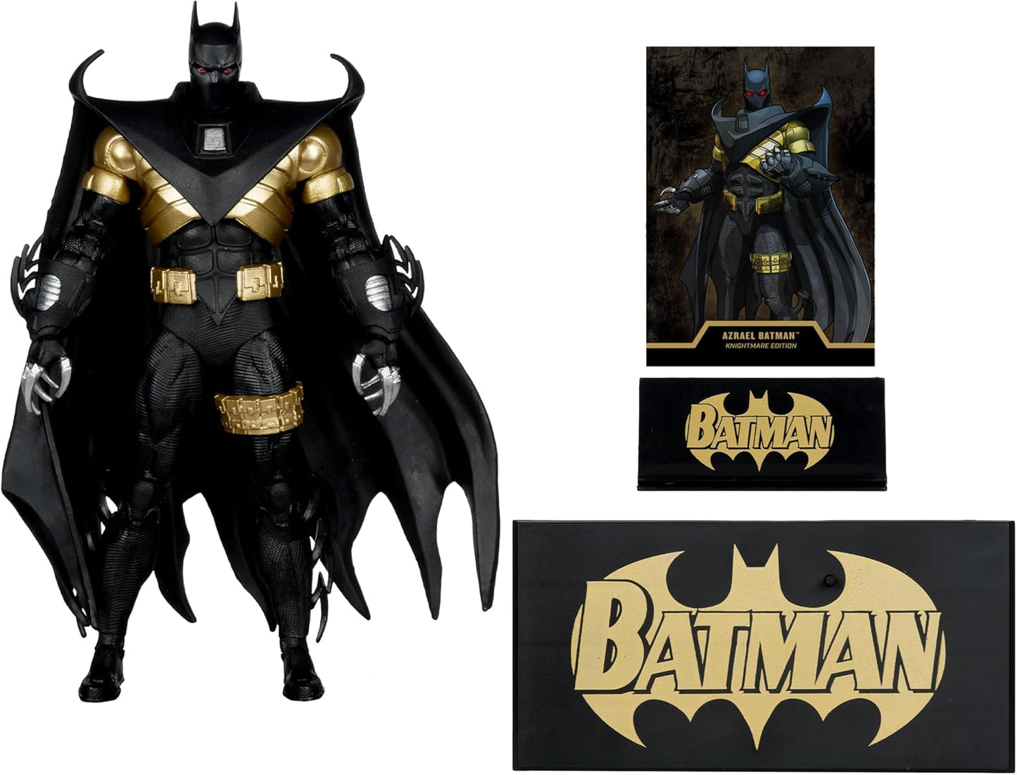 Mcfarlane Dc Multiverse: Dc Comics - Azrael Batman Armor Knightmare Gold Label