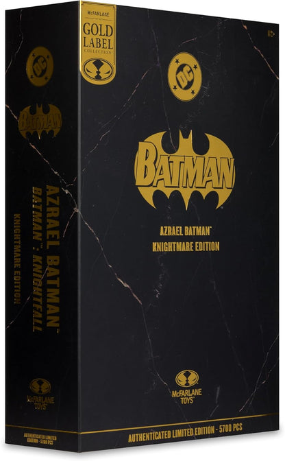 Mcfarlane Dc Multiverse: Dc Comics - Azrael Batman Armor Knightmare Gold Label