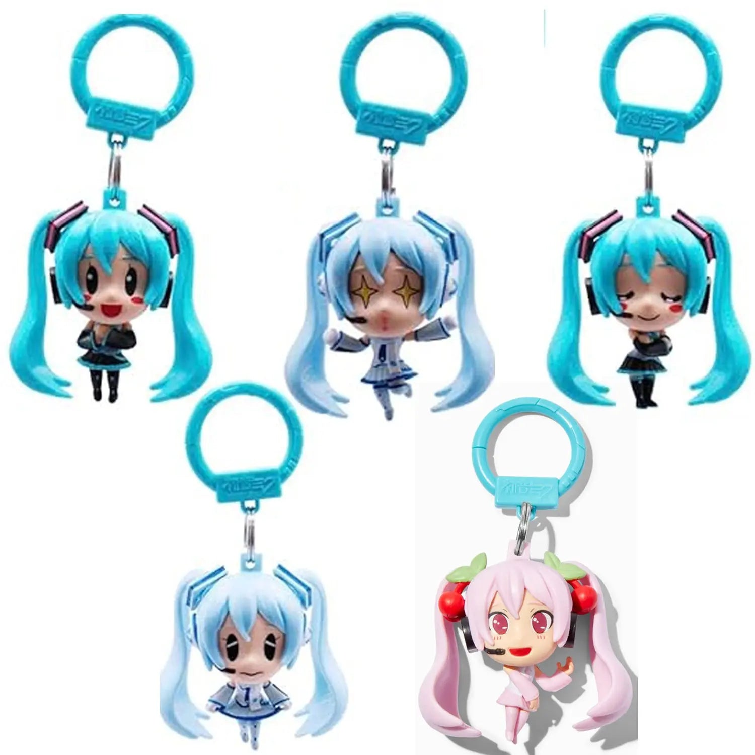 Just Toys Hanger - Llavero Hatsune Miku Collector Box 5 piezas