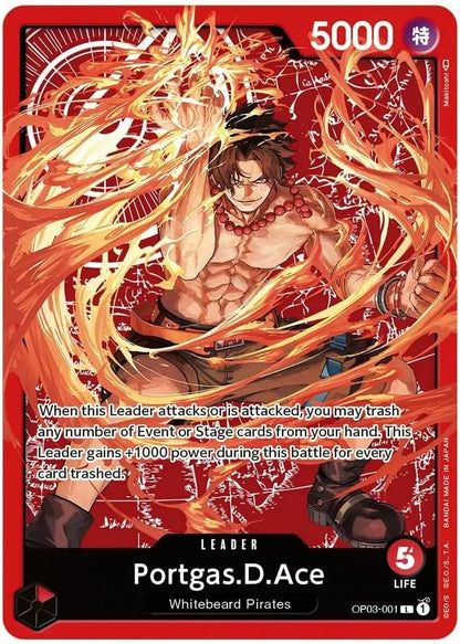 One Piece Card Game TCG - Special Goods Set - Ace Sabo Luffy limited edition
