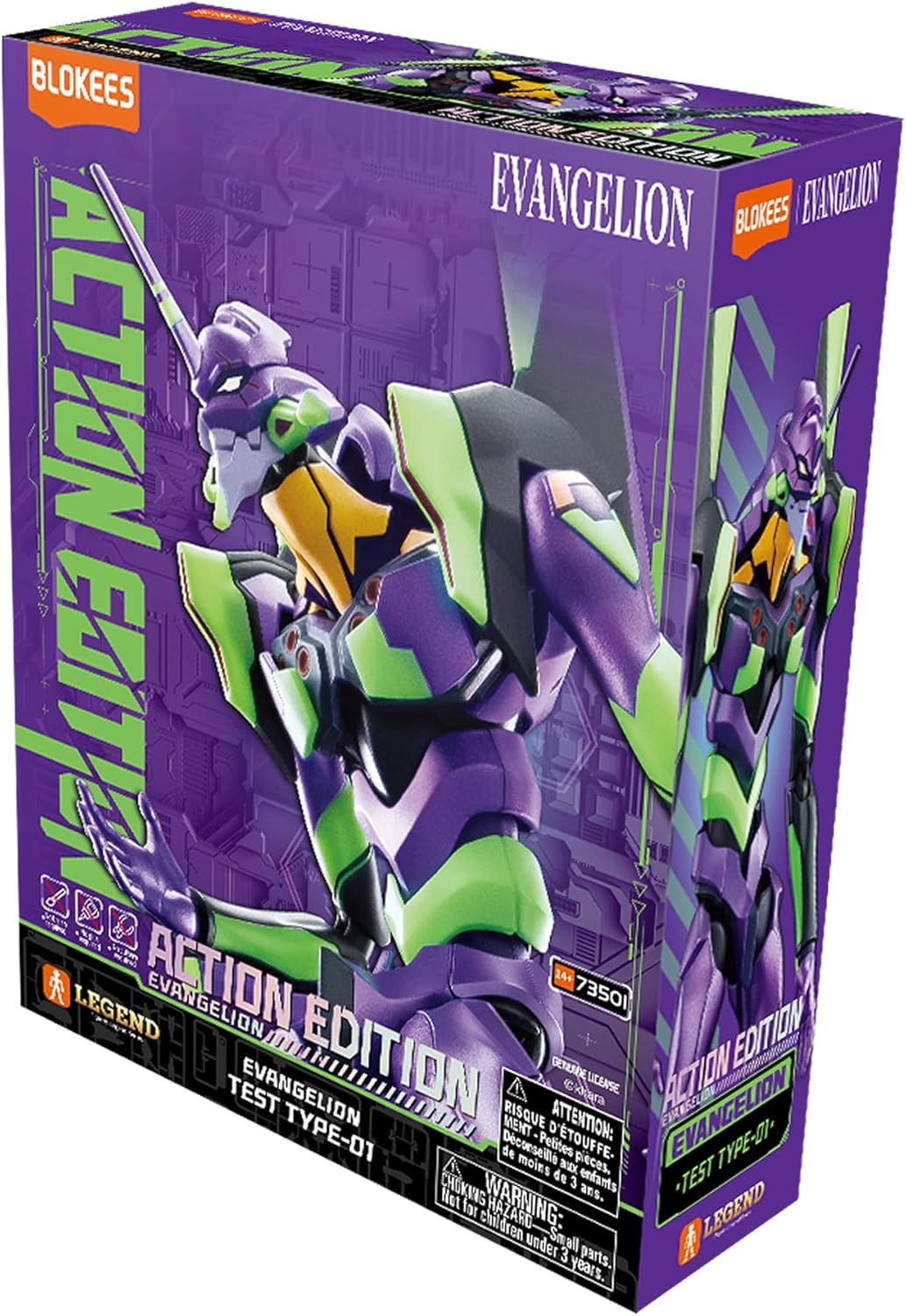 Blokees Evangelion Legend Edition: EVA Unit 01  73501